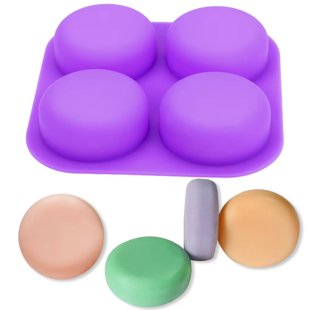 1-2 PCS 4 Cavity Reusable Roun - Soap Making Instructions review and price