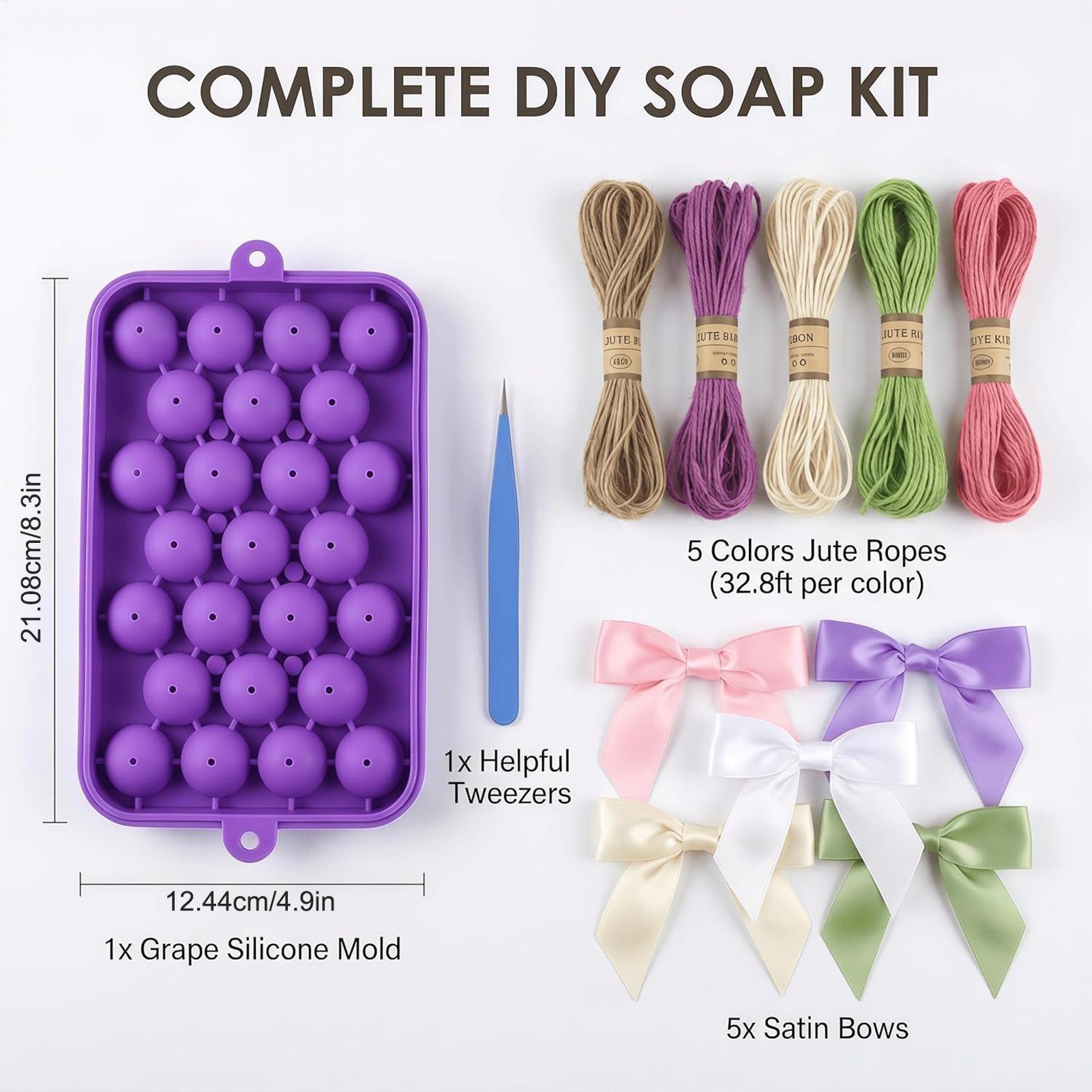 Grape Soap Mold Easy-Release F - Soap Making Diy Kit review and price